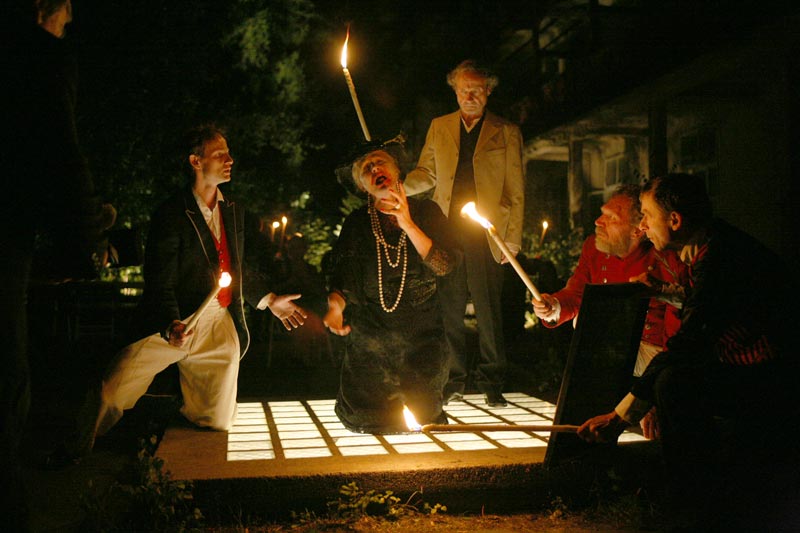 Matthias Lühn, Carola Regnier, Thomas Stolzeti, Haymon Maria Buttinger und Heinrich Herki