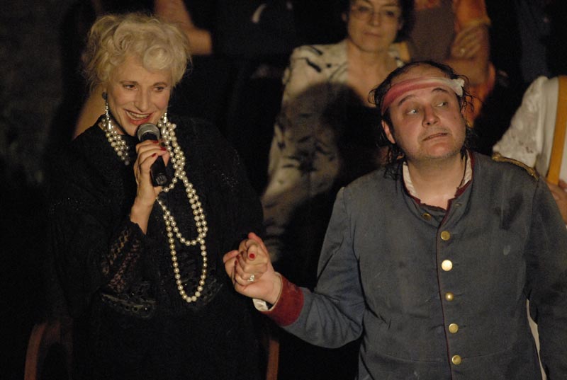 Carola Regnier und Paulus Manker