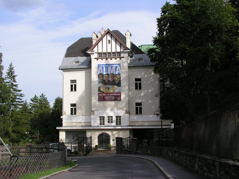 Alma-Poster by Johannes Grützke