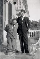 Franz Werfel und Alban Berg