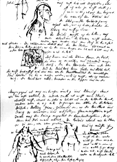 Kokoschka's letter to Hermine Moos